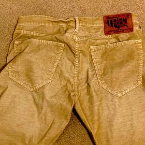True Religion corduroy style jeans